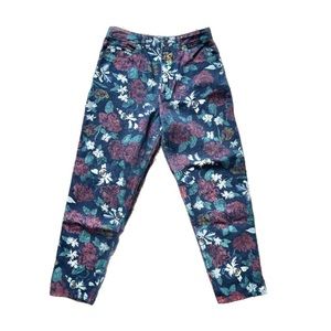 Vintage Floral Jeans